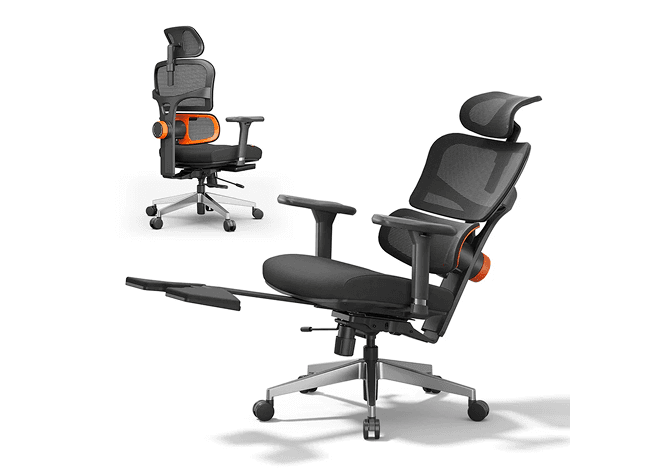 Inclinación de 136° para un descanso confortable