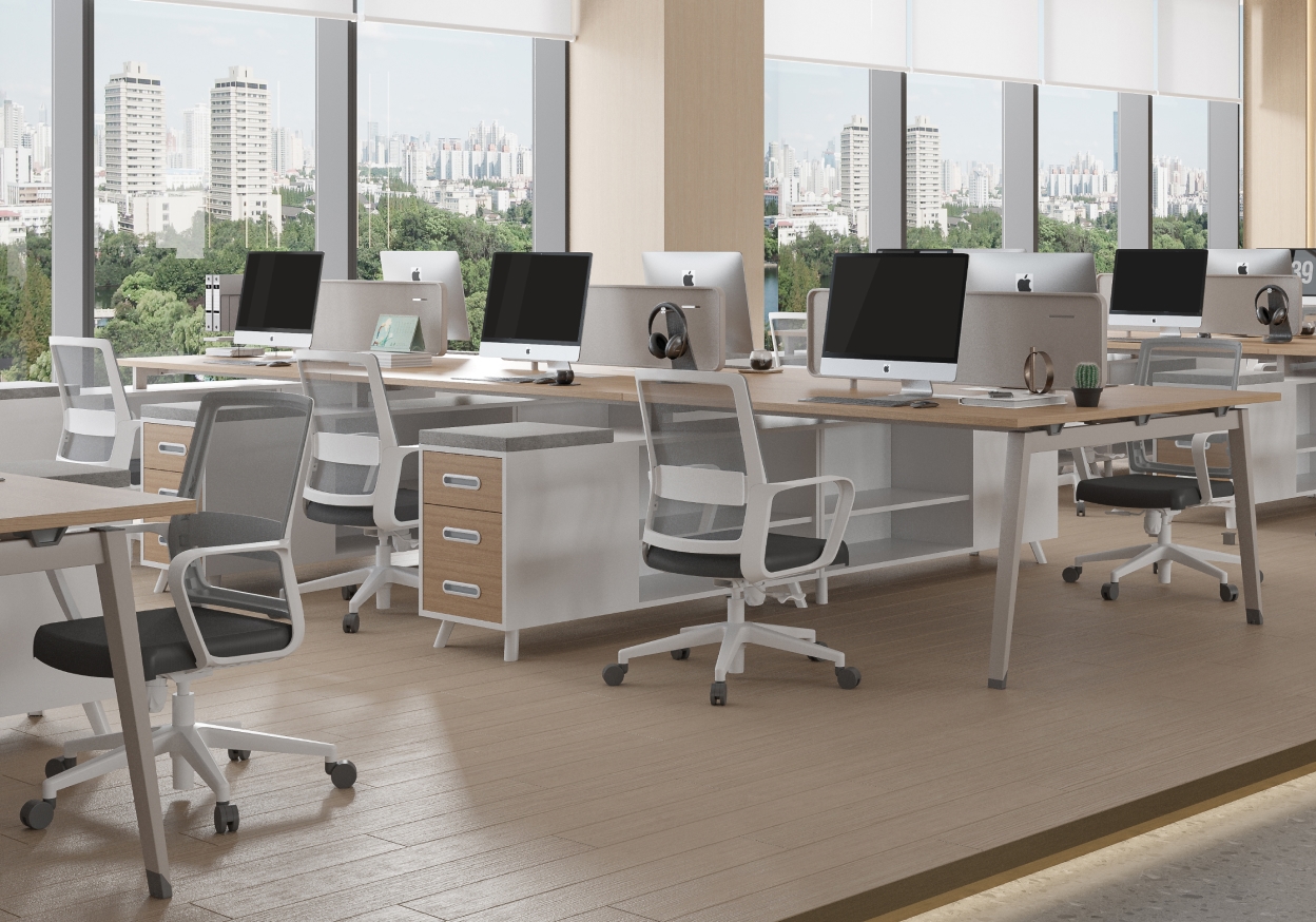 Estaciones de trabajo pensadas para la colaboración