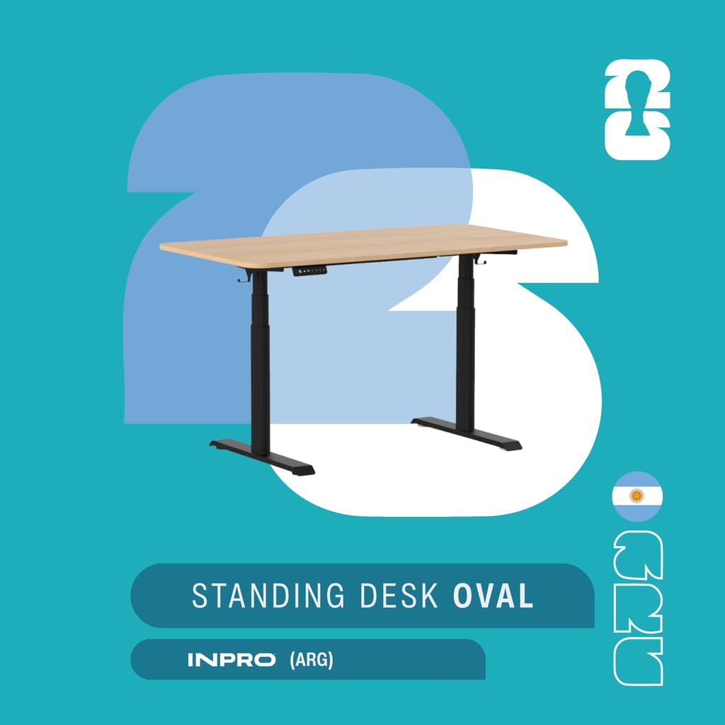Standing Desk Oval Pro Duo