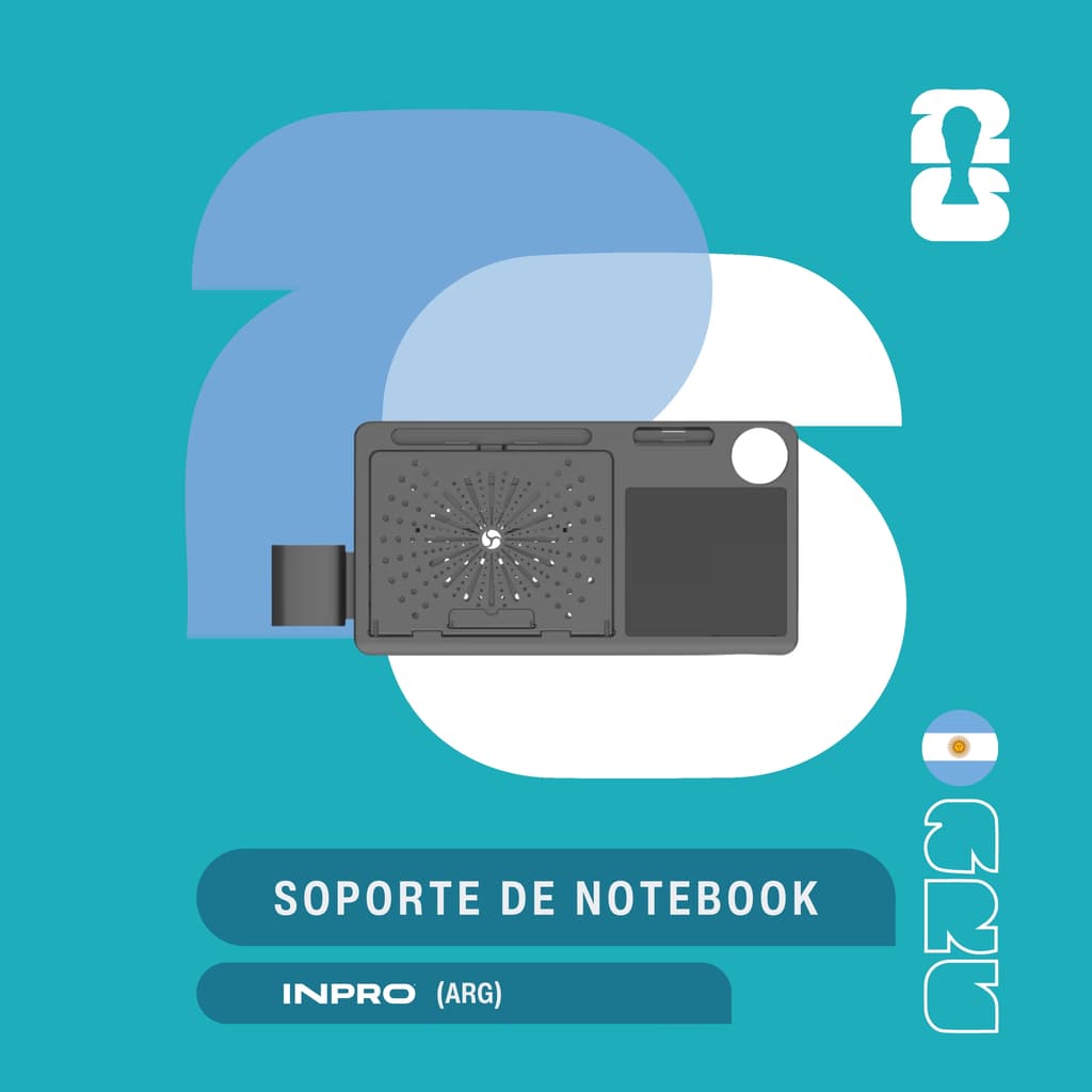 Soporte de Notebook para Silla Ergonómica