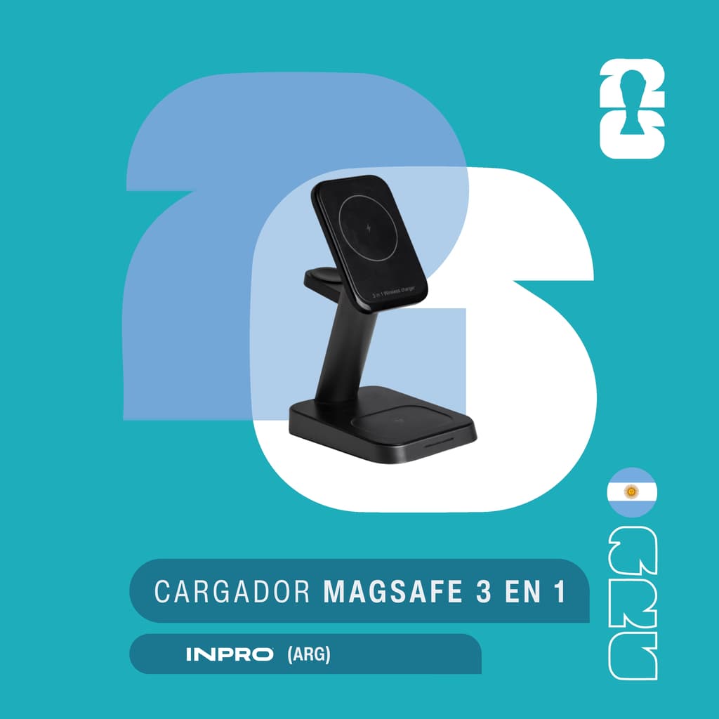 Cargador MagSafe 3-en-1