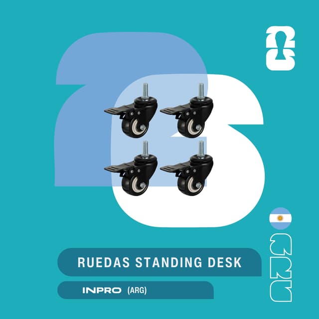 Video de Ruedas Standing Desk
