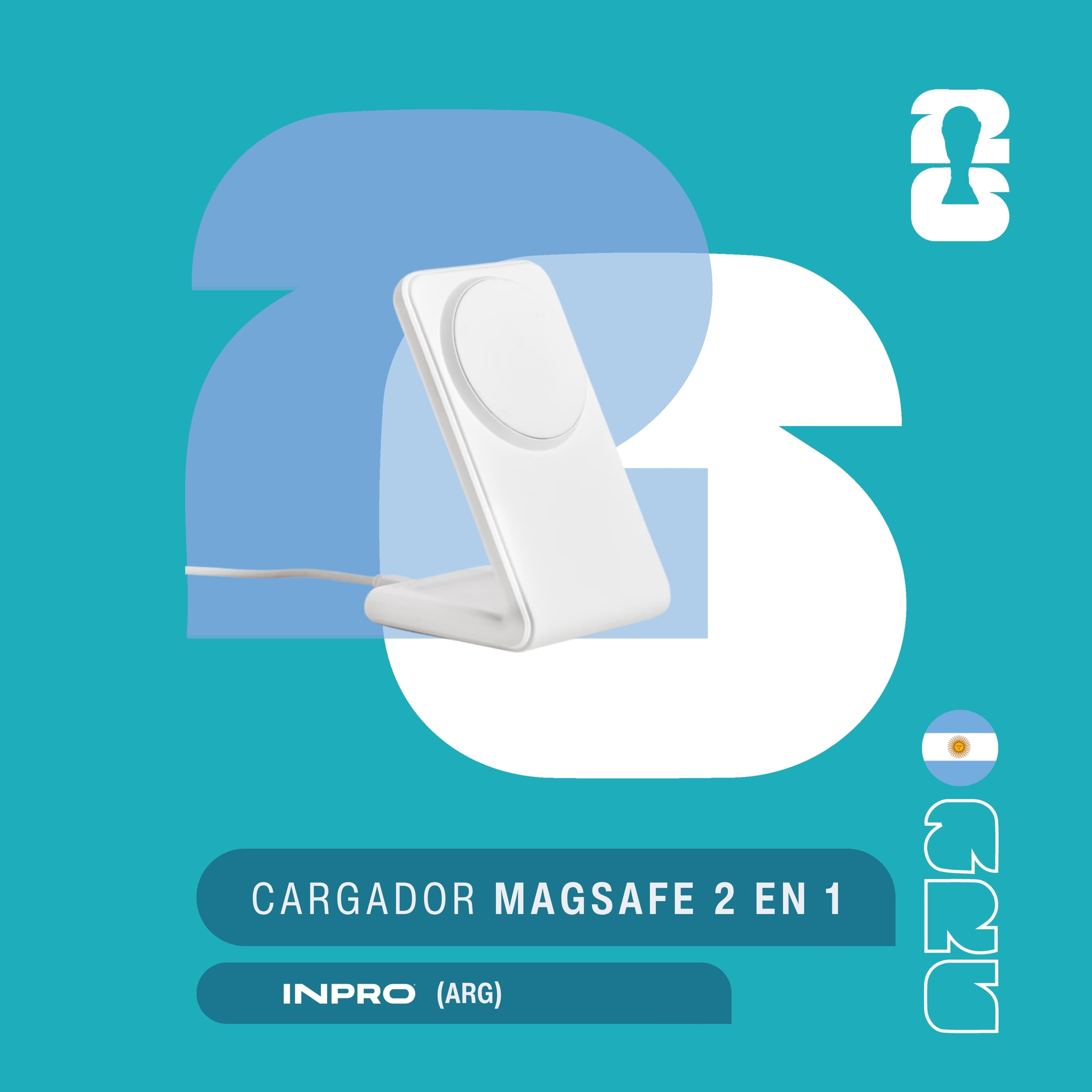 Cargador Magsafe 2-en-1