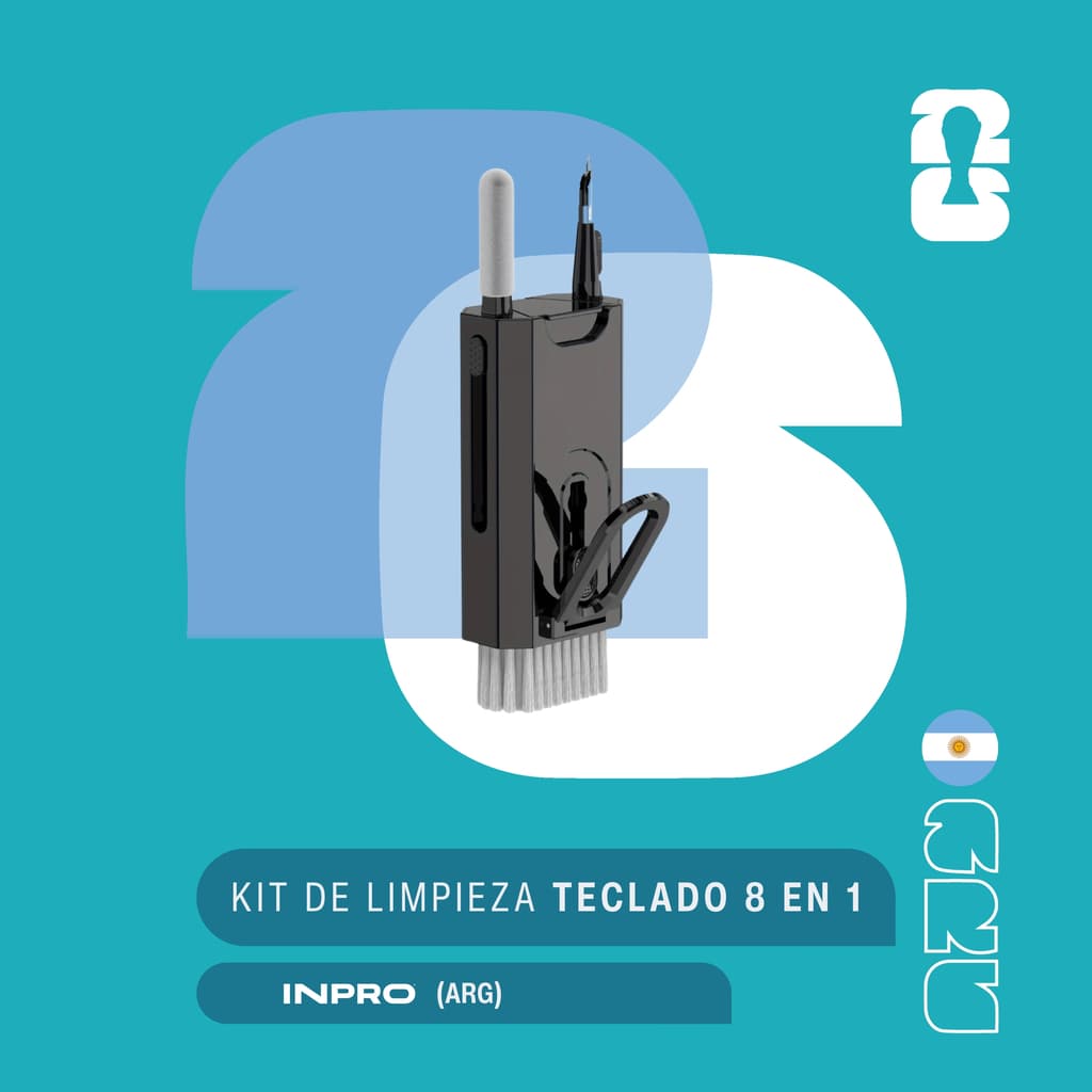 Kit de Limpieza Teclado 8 en 1
