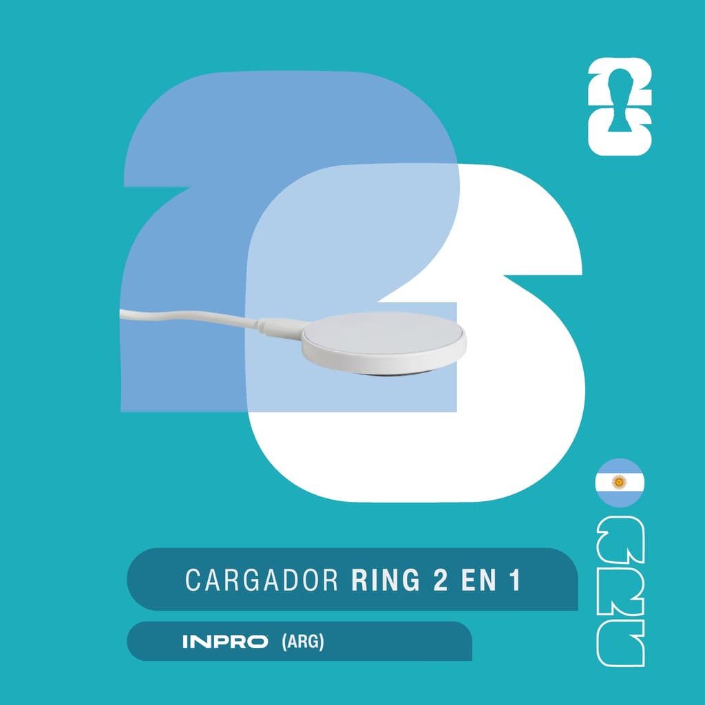 Cargador MagSafe Ring 2-en-1