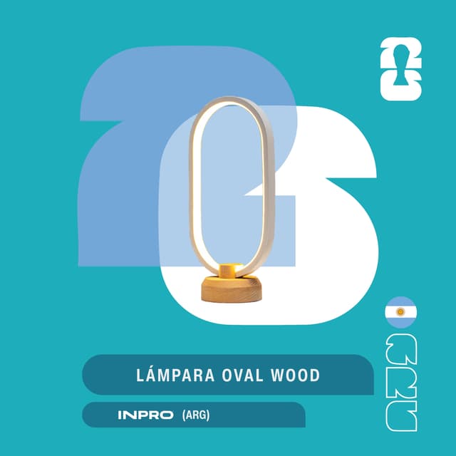 Video de Lámpara Oval Wood
