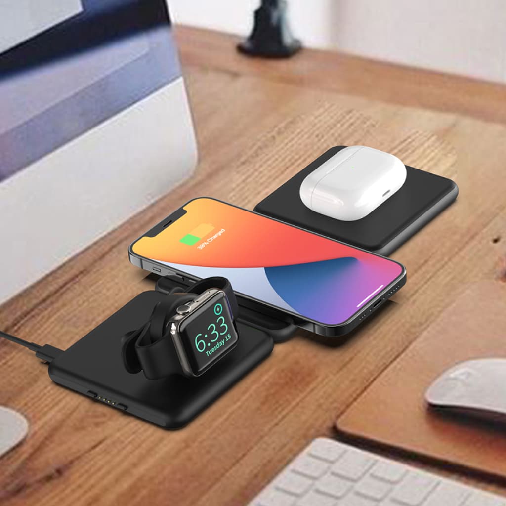 Cargador MagSafe 3-en-1 Portátil