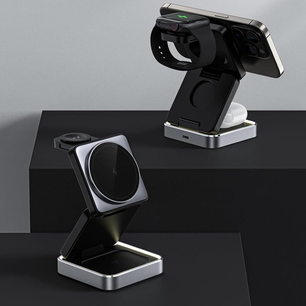 Cargador Magsafe 3-en-1 Plegable