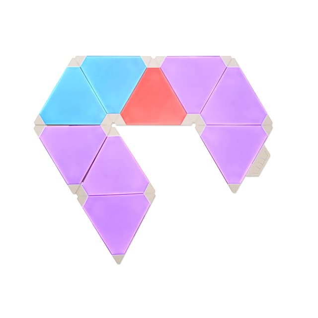 Video de Paneles Led RGB Triangulares Smart