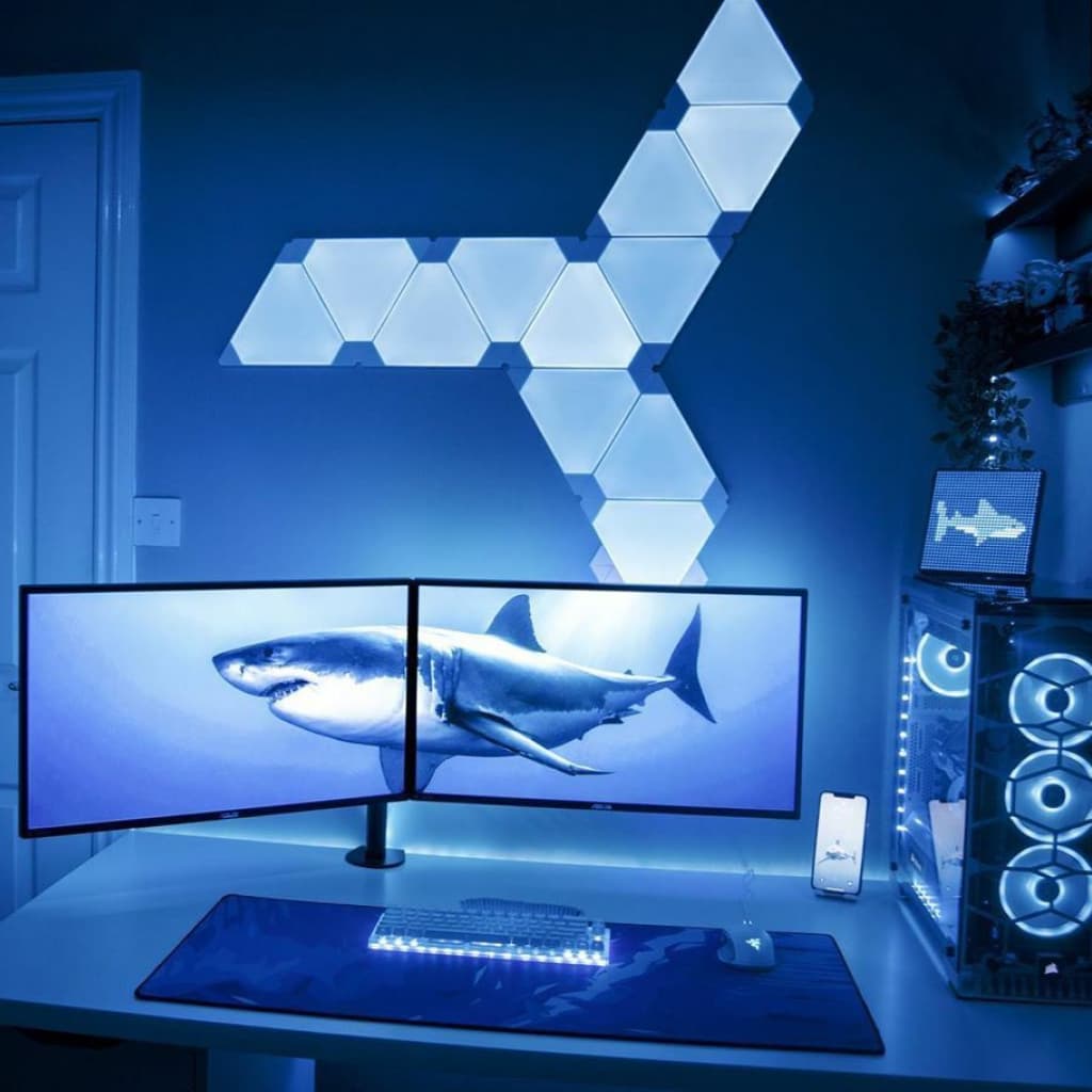Paneles Led RGB Triangulares Smart