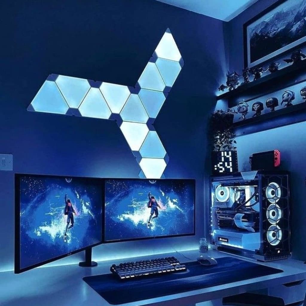 Paneles Led RGB Triangulares Smart