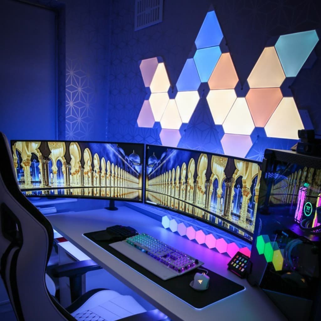Paneles Led RGB Triangulares Smart