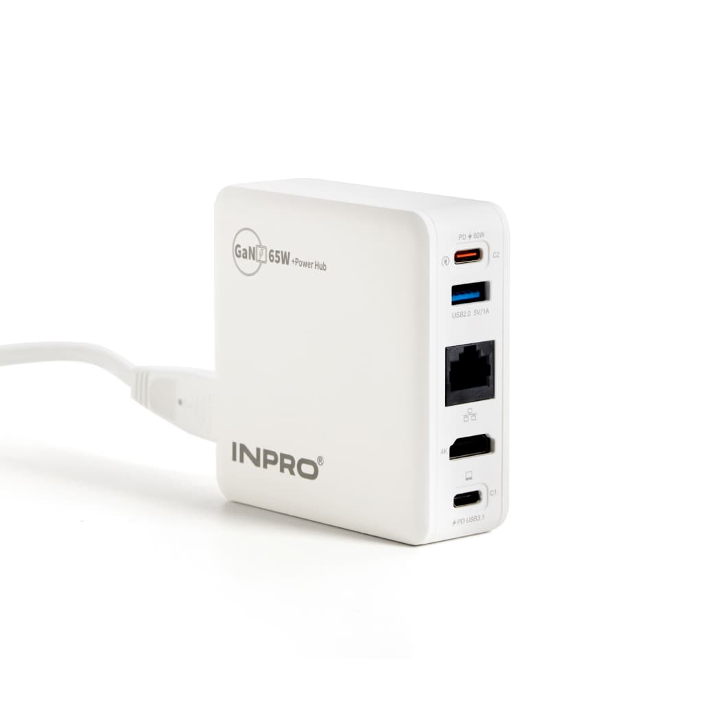 Cargador 65W + Hub