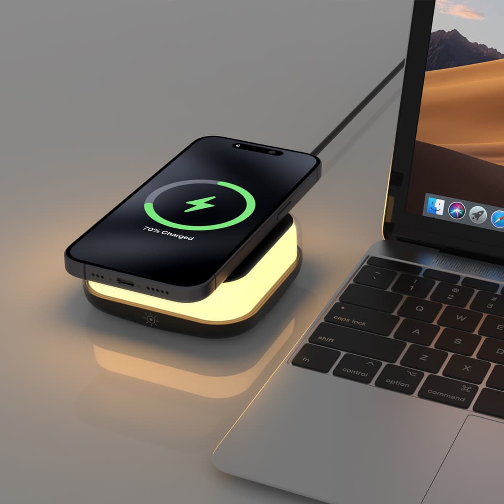 Cargador Wireless Lamp