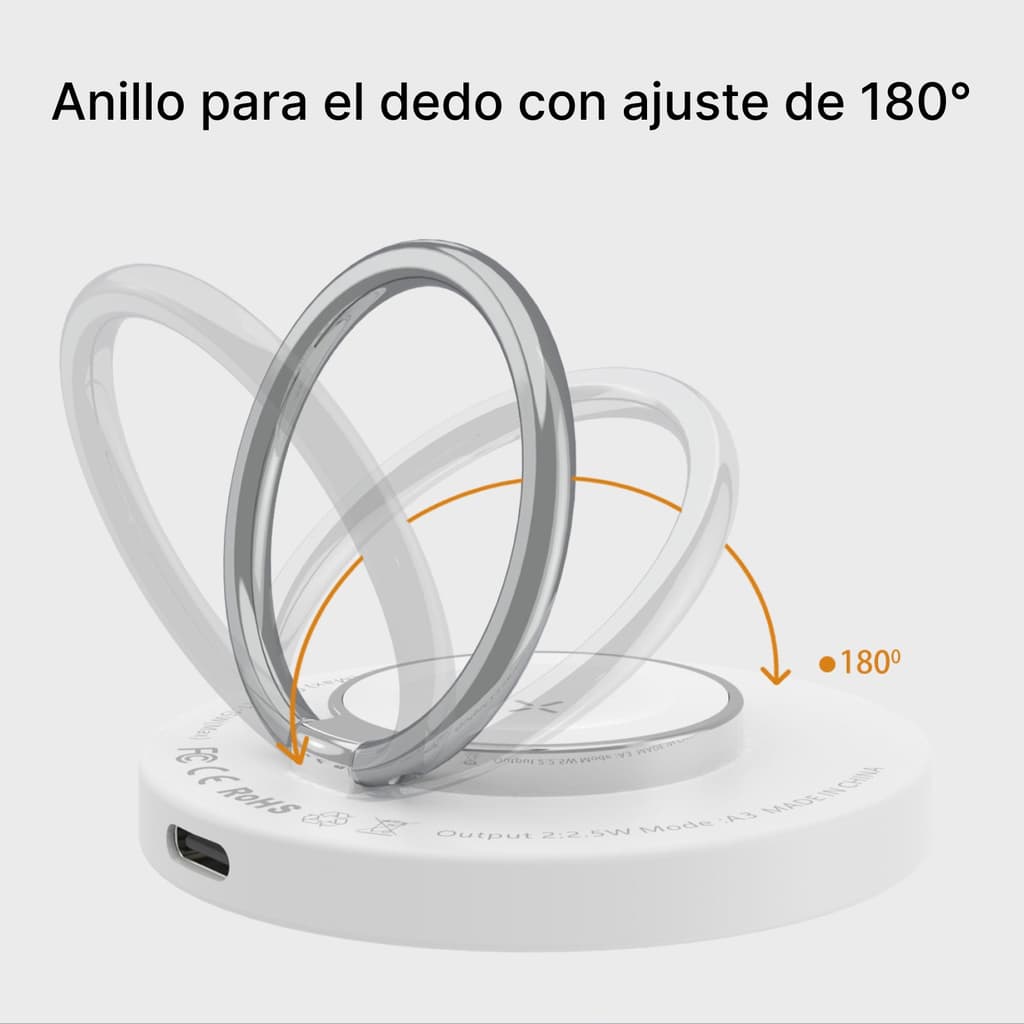 Cargador MagSafe Ring 2-en-1
