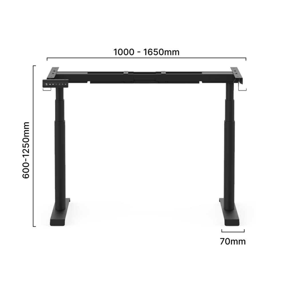 Standing Desk Oval Pro Duo
