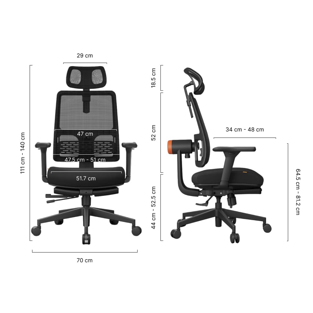 Silla Ergonómica Recline