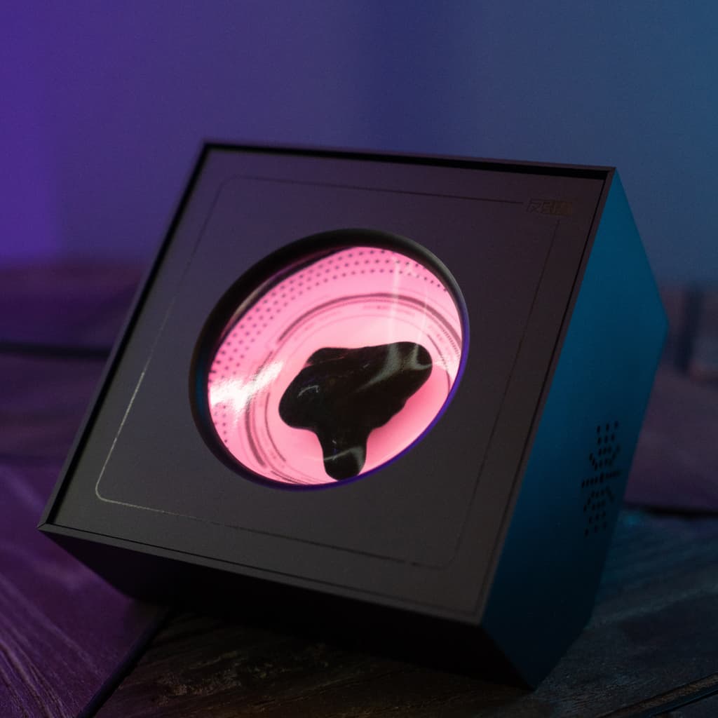 Lámpara Venom magnética de ferrofluido