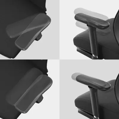 Ajustes 3D de los apoyabrazos de la Silla Pro